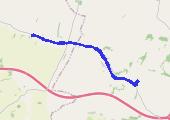 Trasa z dnia 2022-04-27 22:04 - mapa trasy gps - rower trekkingowy