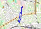Trasa z dnia 2022-04-29 09:14 - mapa trasy gps - marsz