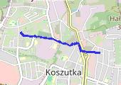 Trasa z dnia 2022-02-10 11:02 - mapa trasy gps - marsz