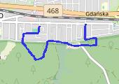 Trasa z dnia 2021-09-19 17:33 - mapa trasy gps - spacer
