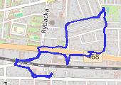 Trasa z dnia 2021-10-10 16:48 - mapa trasy gps - spacer