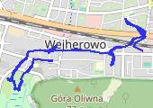 Trasa z dnia 2022-04-21 16:55 - mapa trasy gps - spacer