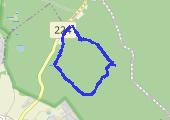 Trasa z dnia 2022-04-23 14:02 - mapa trasy gps - wędrówka