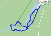 'Soczewka 2022-05-03 19:01 - mapa trasy gps - spacer