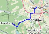 Trasa z dnia 2022-05-05 18:29 - mapa trasy gps - rower górski