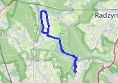 Trasa z dnia 2022-05-09 09:24 - mapa trasy gps - rower górski