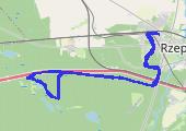 Trasa z dnia 2022-05-09 16:08 - mapa trasy gps - rower górski