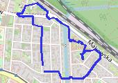 Trasa z dnia 2022-05-09 16:46 - mapa trasy gps - spacer
