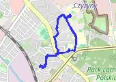 Trasa z dnia 2022-05-09 17:44 - mapa trasy gps - rower górski