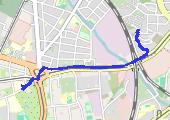 Trasa z dnia 2022-05-09 15:21 - mapa trasy gps - rower górski