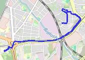 Trasa z dnia 2022-05-06 16:01 - mapa trasy gps - rower górski