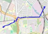 Trasa z dnia 2022-05-06 08:02 - mapa trasy gps - rower górski