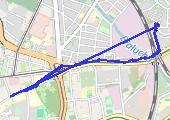 Trasa z dnia 2022-05-05 15:21 - mapa trasy gps - rower górski