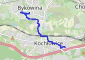 Trasa z dnia 2022-05-05 08:31 - mapa trasy gps - rower górski