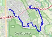 Trasa z dnia 2022-05-06 08:52 - mapa trasy gps - rower szosowy