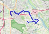 Trasa z dnia 2022-05-06 18:52 - mapa trasy gps - rower szosowy