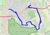 Trasa z dnia 2022-05-09 08:27 - mapa trasy gps - rower szosowy