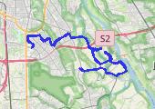 Trasa z dnia 2022-05-09 18:28 - mapa trasy gps - rower szosowy