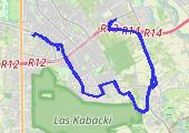 Trasa z dnia 2022-05-10 08:26 - mapa trasy gps - rower szosowy