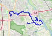 Trasa z dnia 2022-05-11 19:28 - mapa trasy gps - rower szosowy