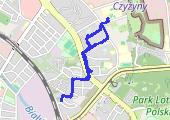 Trasa z dnia 2022-05-12 17:45 - mapa trasy gps - rower górski