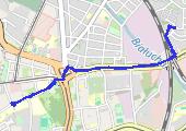 Trasa z dnia 2022-05-18 07:53 - mapa trasy gps - rower górski