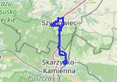Trasa z dnia 2022-05-23 19:23 - mapa trasy gps - rower szosowy