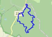 Trasa z dnia 2022-05-16 13:20 - mapa trasy gps - wędrówka