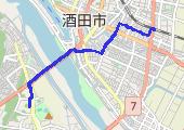 Trasa z dnia 2022-05-24 19:15 - mapa trasy gps - rower szosowy