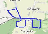 Trasa z dnia 2022-06-01 20:47 - mapa trasy gps - bieganie