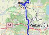 Trasa z dnia 2022-06-06 23:13 - mapa trasy gps - rower górski