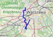 Trasa z dnia 2022-05-18 11:10 - mapa trasy gps - rower trekkingowy