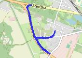 Trasa z dnia 2022-06-11 21:47 - mapa trasy gps - bieganie