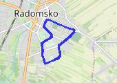 Trasa z dnia 2022-06-12 11:40 - mapa trasy gps - bieganie