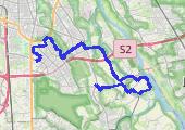 Trasa z dnia 2022-06-10 18:46 - mapa trasy gps - rower szosowy