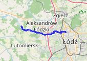 Trasa z dnia 2022-06-16 17:45 - mapa trasy gps - rower szosowy