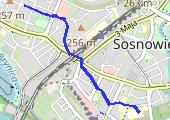 Trasa z dnia 2013-08-22 08:23 - mapa trasy gps - rower górski