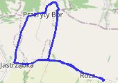 Trasa z dnia 2022-06-19 21:44 - mapa trasy gps - rower trekkingowy