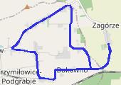 Trasa z dnia 2022-06-21 21:06 - mapa trasy gps - bieganie