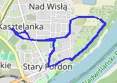 Trasa z dnia 2022-06-21 21:42 - mapa trasy gps - bieganie