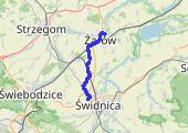 Trasa z dnia 2022-06-24 06:33 - mapa trasy gps - rower trekkingowy