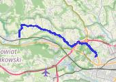 Trasa z dnia 2022-06-24 20:04 - mapa trasy gps - rower szosowy