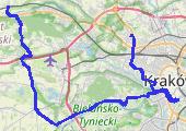 Trasa z dnia 2022-06-24 19:16 - mapa trasy gps - rower szosowy