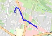 Trasa z dnia 2022-06-23 17:25 - mapa trasy gps - rower szosowy