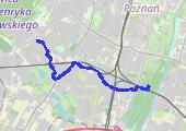 2 - mapa trasy gps - rower górski