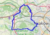 Trasa z dnia 2022-06-25 18:23 - mapa trasy gps - rower szosowy