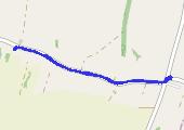Trasa z dnia 2022-06-27 19:32 - mapa trasy gps - rower trekkingowy