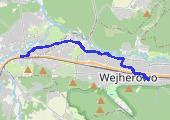 Trasa z dnia 2022-07-08 13:35 - mapa trasy gps - rower trekkingowy