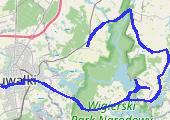 Trasa z dnia 2022-07-07 13:49 - mapa trasy gps - rower szosowy
