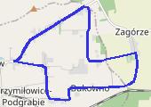 Trasa z dnia 2022-07-12 20:39 - mapa trasy gps - bieganie